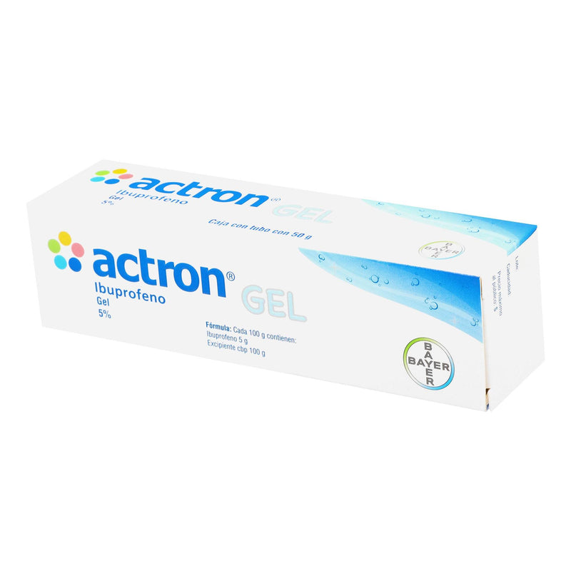 Actron Gel Tubo 5% 50G (Ibuprofeno) - WeCare Pharma