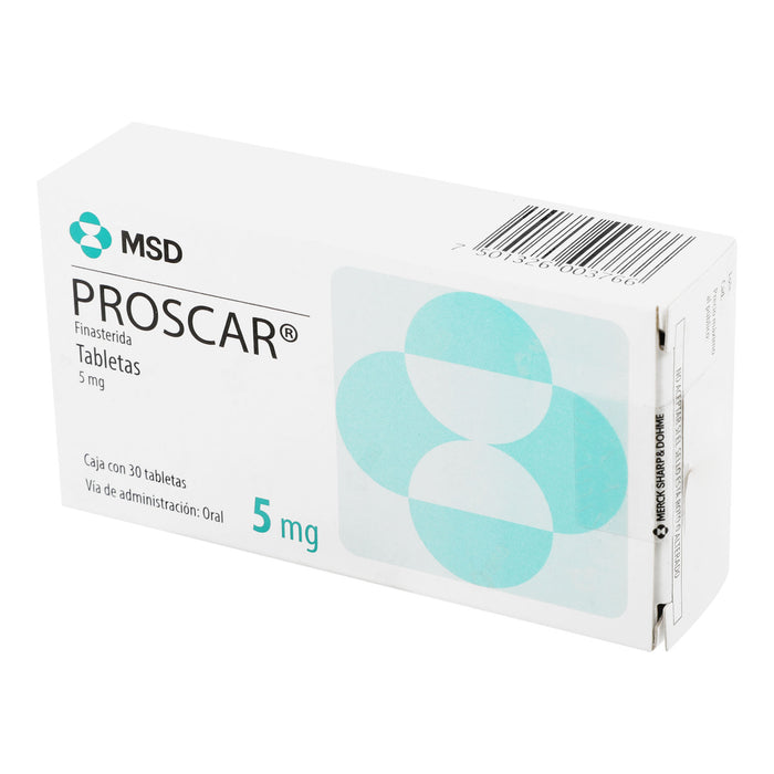 Proscar 5Mg Con 30 Tabletas (Finasterida) 3 - 7501326003766