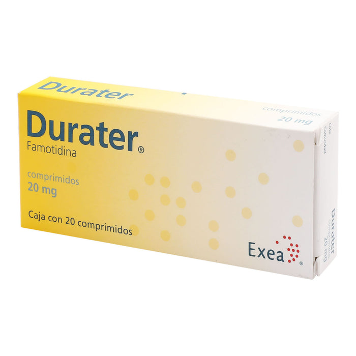 Durater 20Mg Con 20 Comprimidos (Famotidina) 3 - 7501314704620