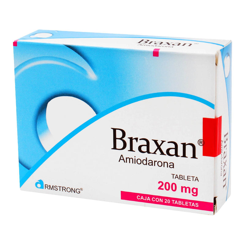 Braxan 200Mg Con 20 Tabletas (Amiodarona) - WeCare Pharma