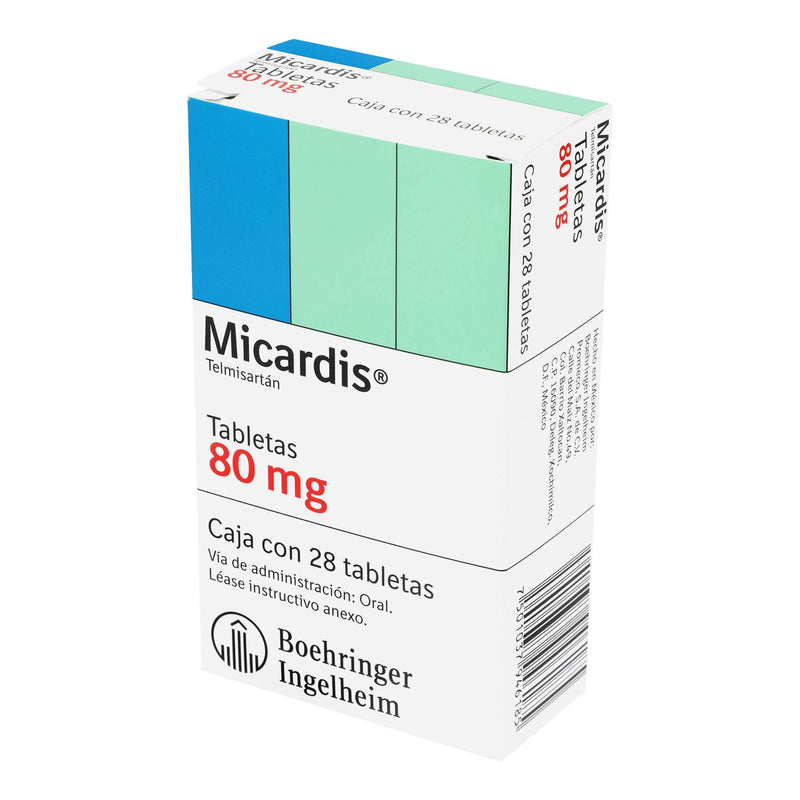 Micardis 80Mg Con 28 Tabletas (Telmisartan) - WeCare Pharma
