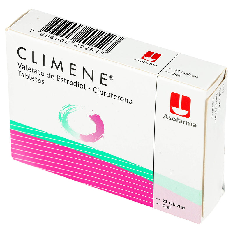 Climene 2Mg/1Mg Con 21 Tabletas (Valerato De Estradiol/Ciproterona) - WeCare Pharma