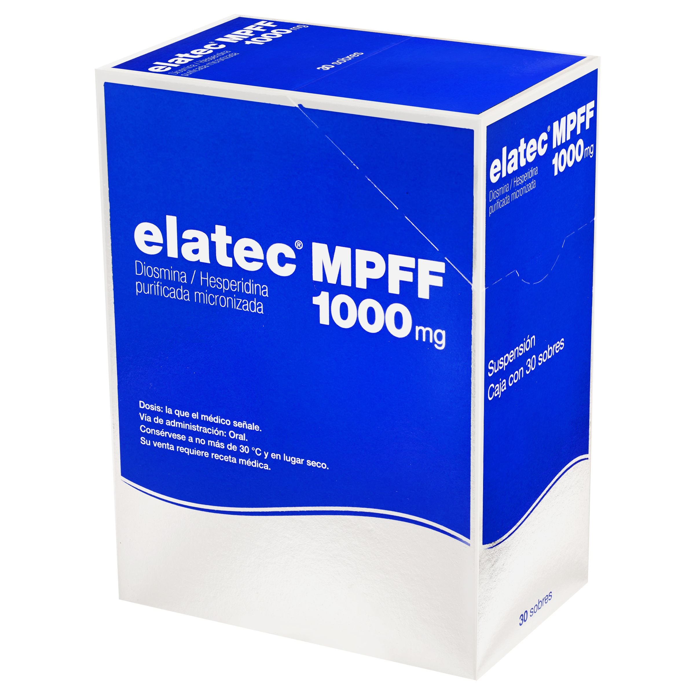 Elatec Mpff Sobres 1000Mg/10Ml Con 30 (Diosmina/Hesperidina) 3 - 3594450170064