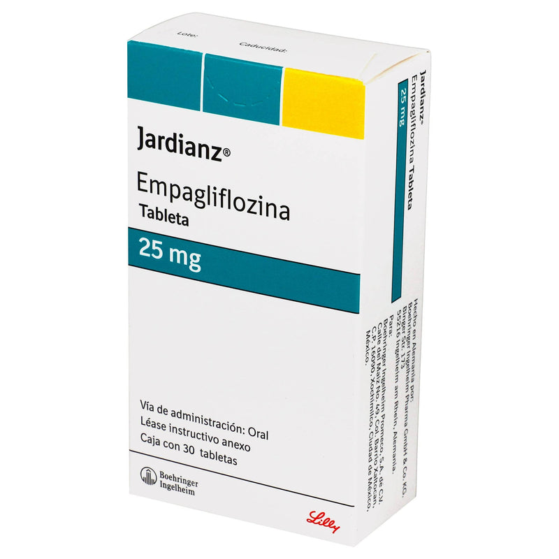 Jardianz 25Mg Con 30 Tabletas (Empagliflozina) - WeCare Pharma