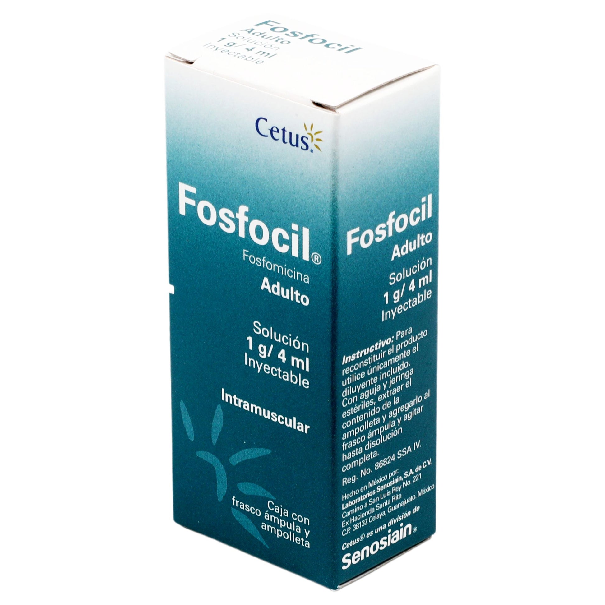 Fosfocil Im 1G/4Ml Con 1 Ampulas (Fosfomicina) 4 - 7501314701711