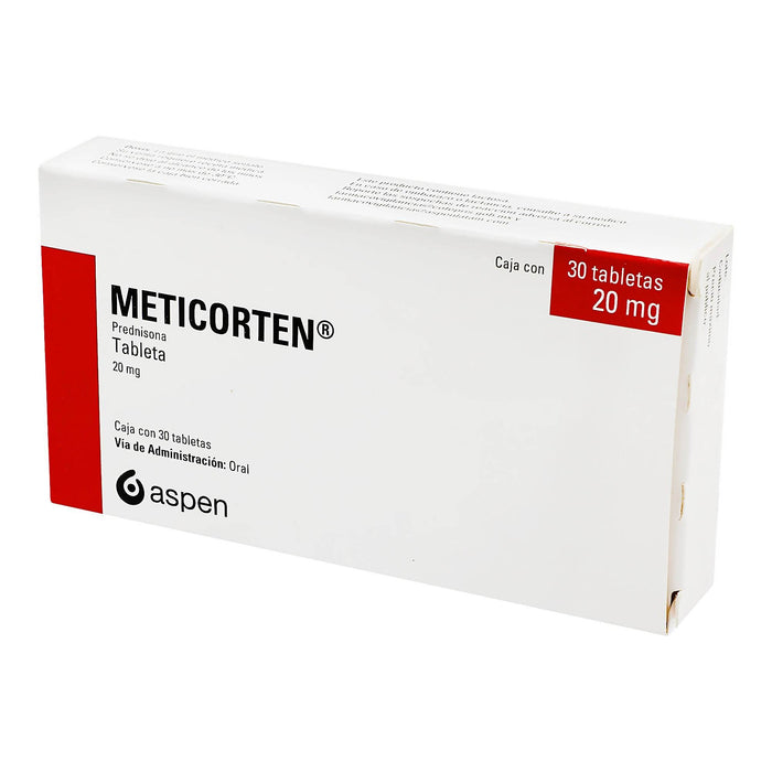 Meticorten 20Mg Con 30 Tabletas (Prednisona) - WeCare Pharma