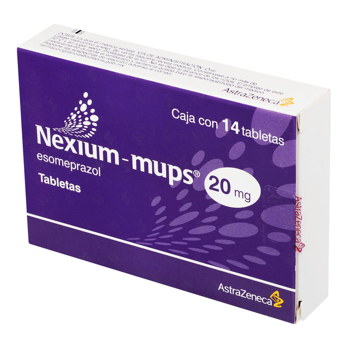 Nexium Mups 20Mg Con 14 Tabletas (Esomeprazol) 3 - 7501098611305