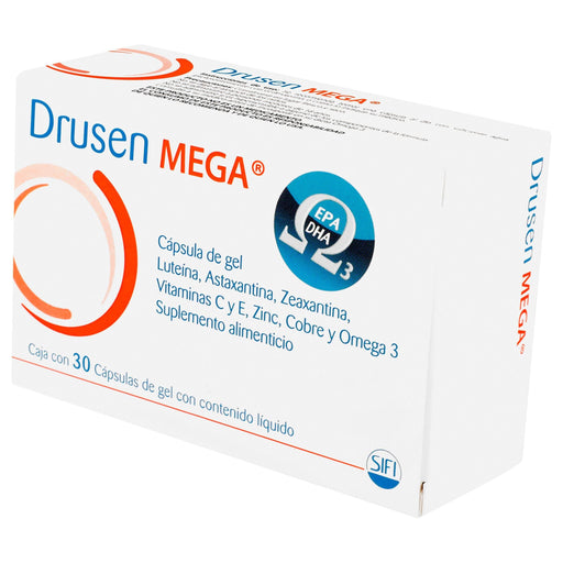 Drusen Mega Con 30 Capsulas (Luteina/Astaxantina/Zeaxantina) - WeCare Pharma