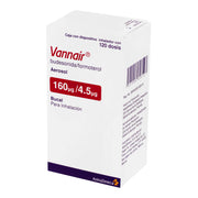 Vannair Aerosol 160Mcg/4.5Mcg 120D (Budesonida/Formoterol) - WeCare Pharma