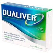 Dualiver 100Mg/150Mg Con 16 Capsulas (Bromuro De Pinaverio/Dimeticona) - WeCare Pharma