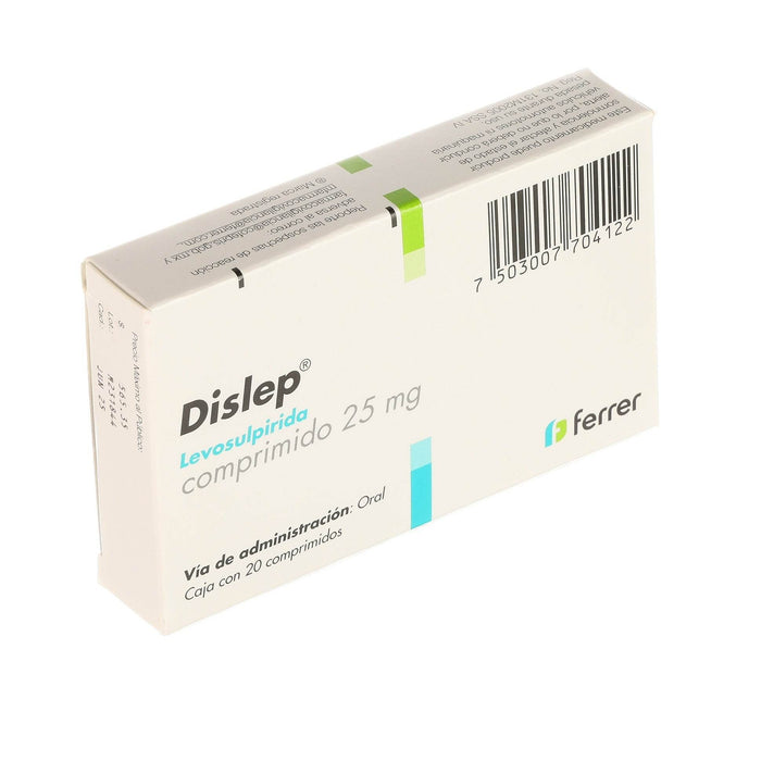 Dislep 25Mg Con 20 Comprimidos (Levosulpirida) - WeCare Pharma