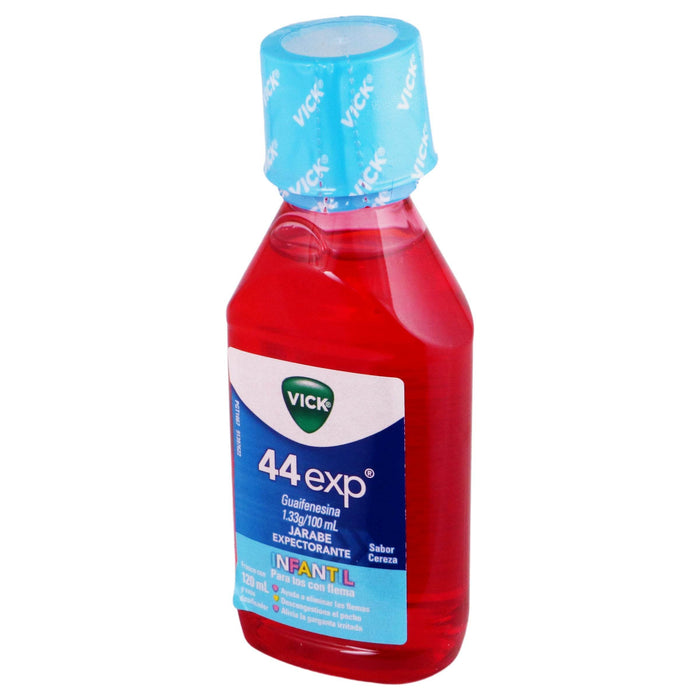 Vick 44 Inf Jarabe 1.33G/100Ml 120Ml (Guiafenesina) - WeCare Pharma