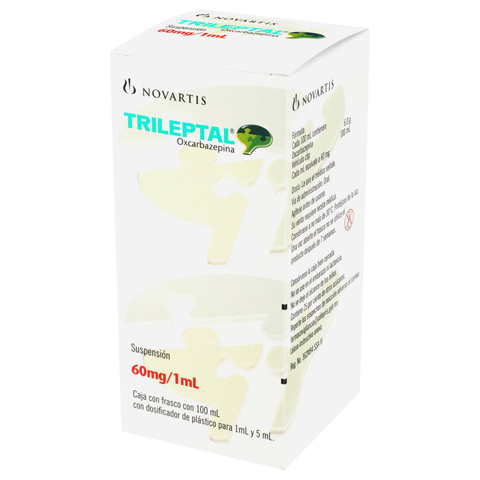 Trileptal Suspensión 60Mg/Ml Con 100Ml (Oxcarbazepina) - WeCare Pharma