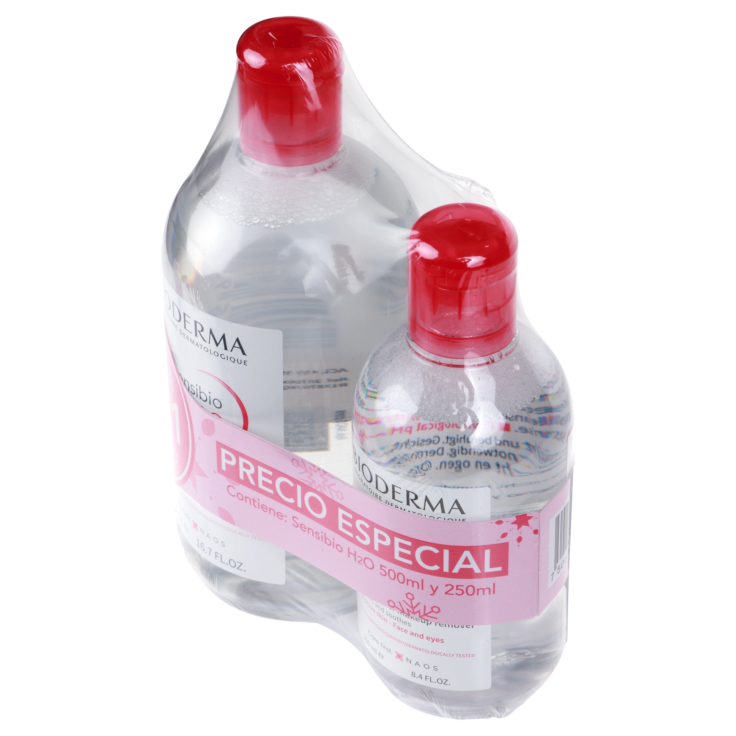 Bioderma Kit Sensibio Desmaquillante H2O 500Ml + Sensibio H2O 250Ml 4 - 7506307514835