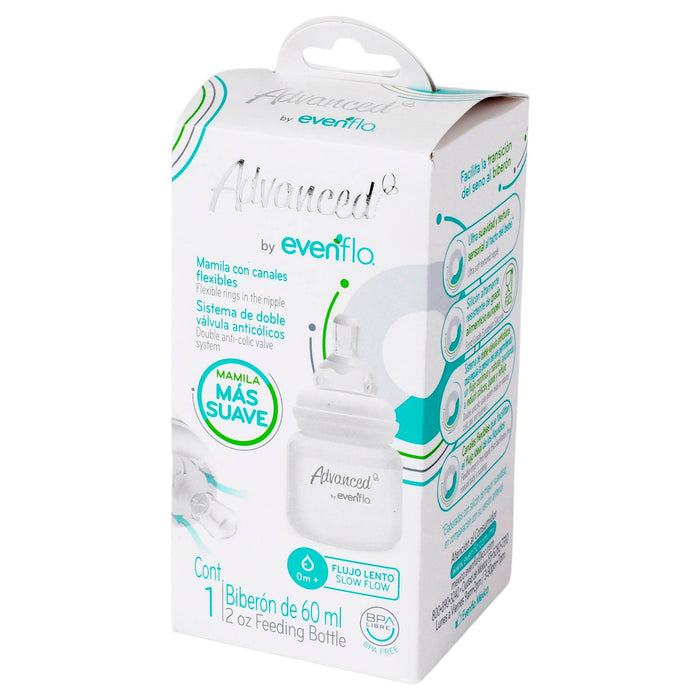 Biberon Advance Flujo Lento 2Oz Avent - WeCare Pharma