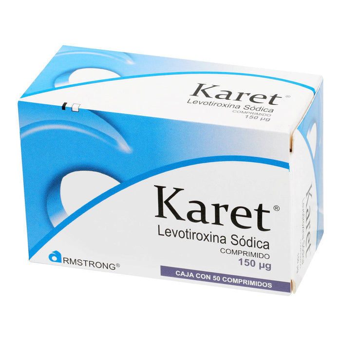 Karet (Levotiroxina Sodica) Comp 150Ug Con 50 - WeCare Pharma