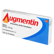 Augmentin 500/125Mg Con 20 Tabletas (Amoxicilina/Clavulanato) - WeCare Pharma