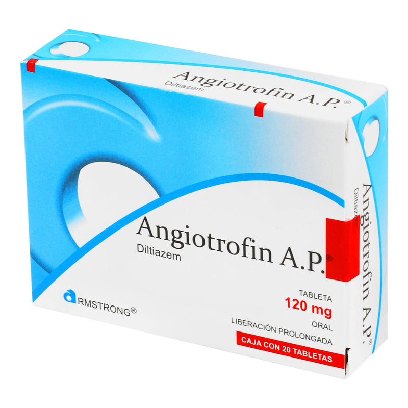 Angiotrofin Ap 120 Mg Con 20 Tabletas (Diltiazem) - WeCare Pharma