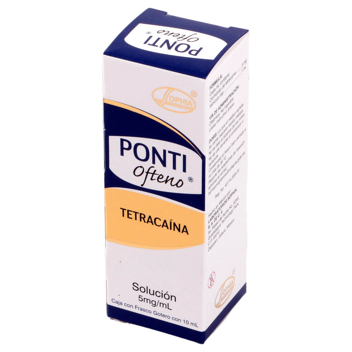 Ponti Ofteno Gotas 5Mg/Ml 10Ml (Tetracaina) - WeCare Pharma