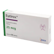 Eutirox 25Mcg Con 50 Tabletas (Levotiroxina Sodica) - WeCare Pharma