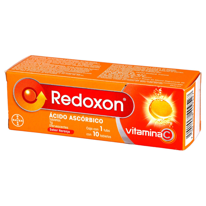 Redoxon 1G Con 10 Tabletas (Acido Ascorbico) - WeCare Pharma