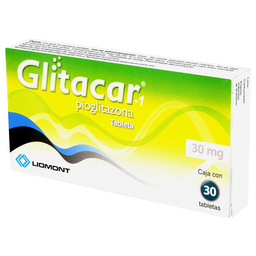 Glitacar-1 30Mg Con 30 Tabletas (Pioglitazona) - WeCare Pharma