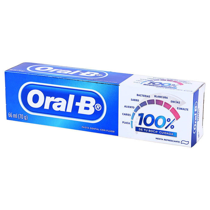 Pasta Dental Oral-B Menta Refrescante 66Ml - WeCare Pharma