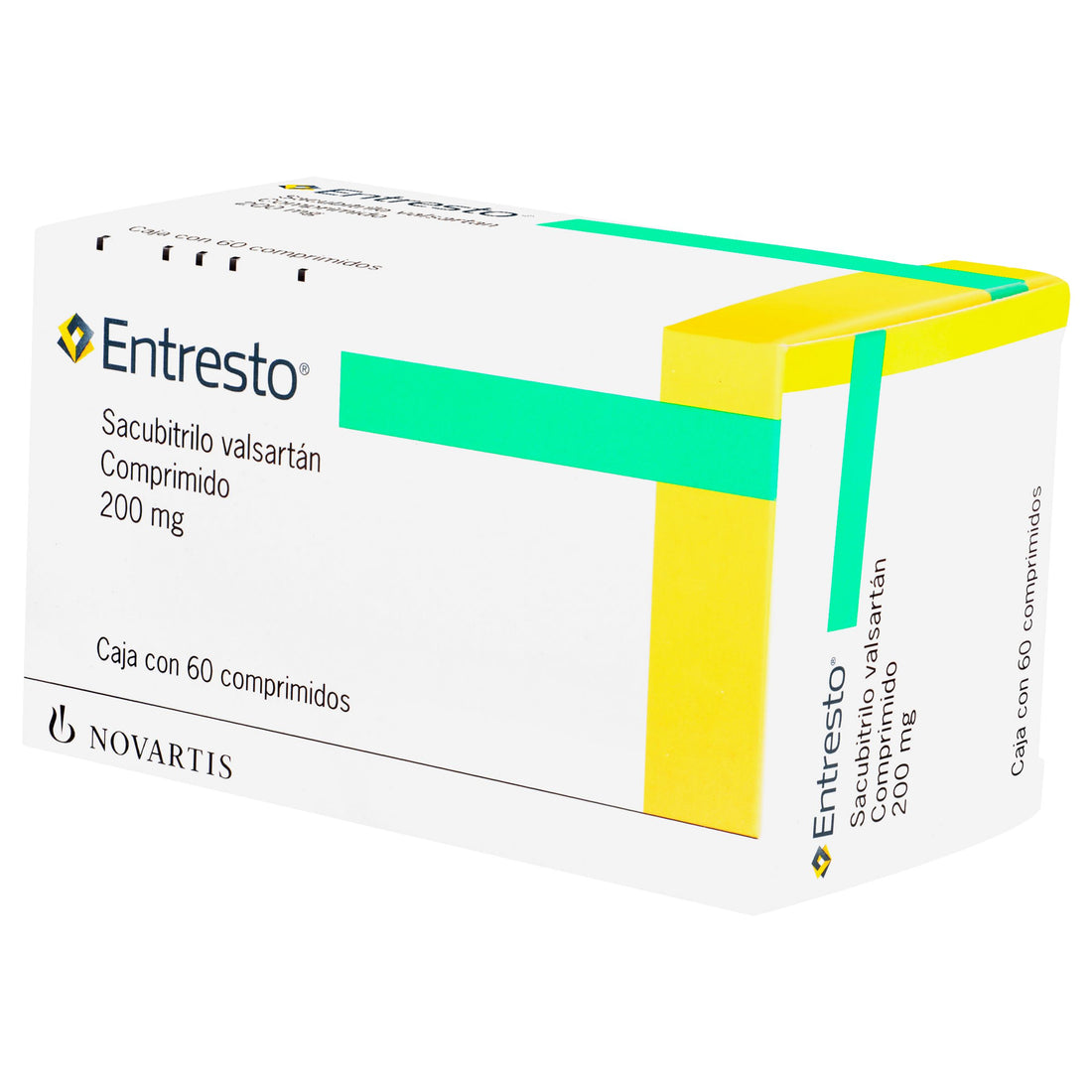 Entresto 200Mg Con 60 Tabletas (Sacubitrilo Valsartan) 3 - 7501124819231