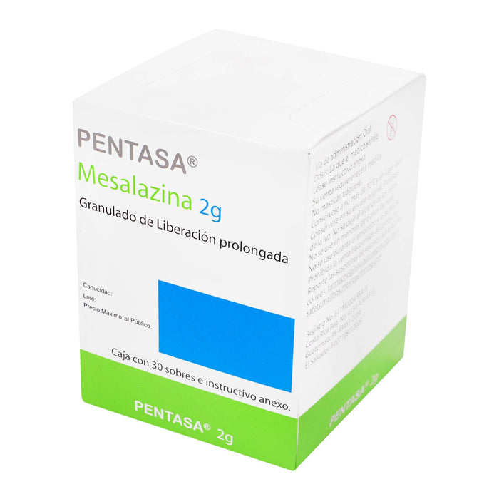Pentasa Sobres Gran 2G Con 30 (Mesalazina) - WeCare Pharma
