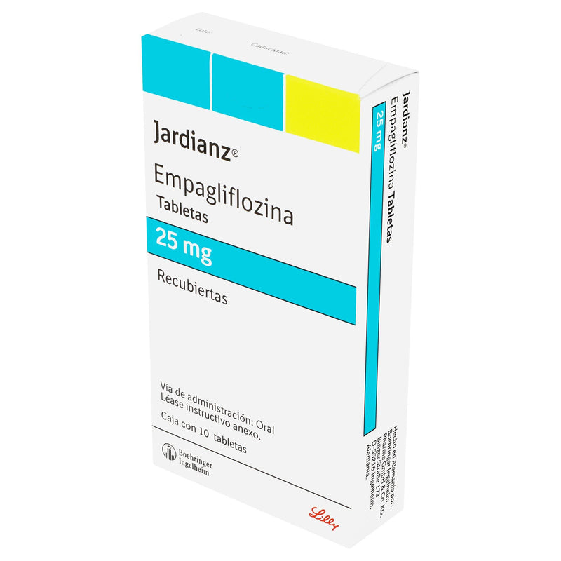 Jardianz 25Mg Con 10 Tabletas (Empagliflozina) - WeCare Pharma