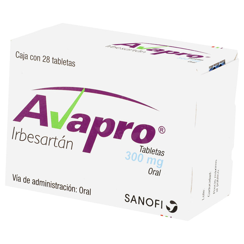 Avapro 300Mg Con 28 Tabletas (Irbesartan) - WeCare Pharma
