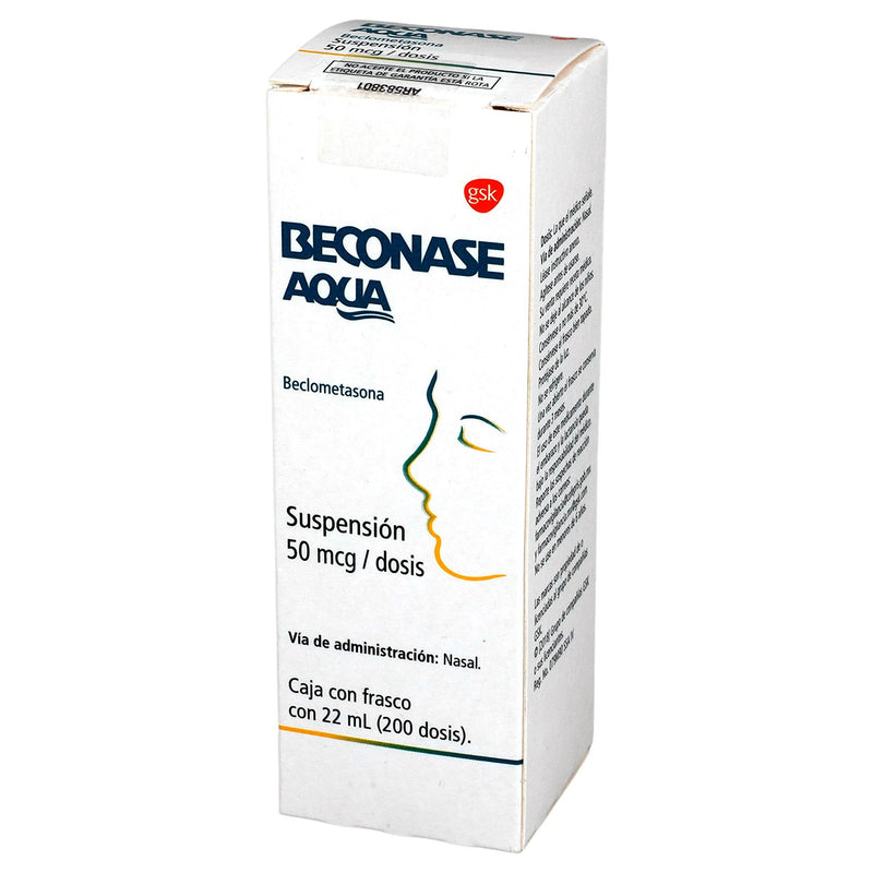 Beconase Aqua Suspensión 50Mcg 200D (Beclometasona) - WeCare Pharma