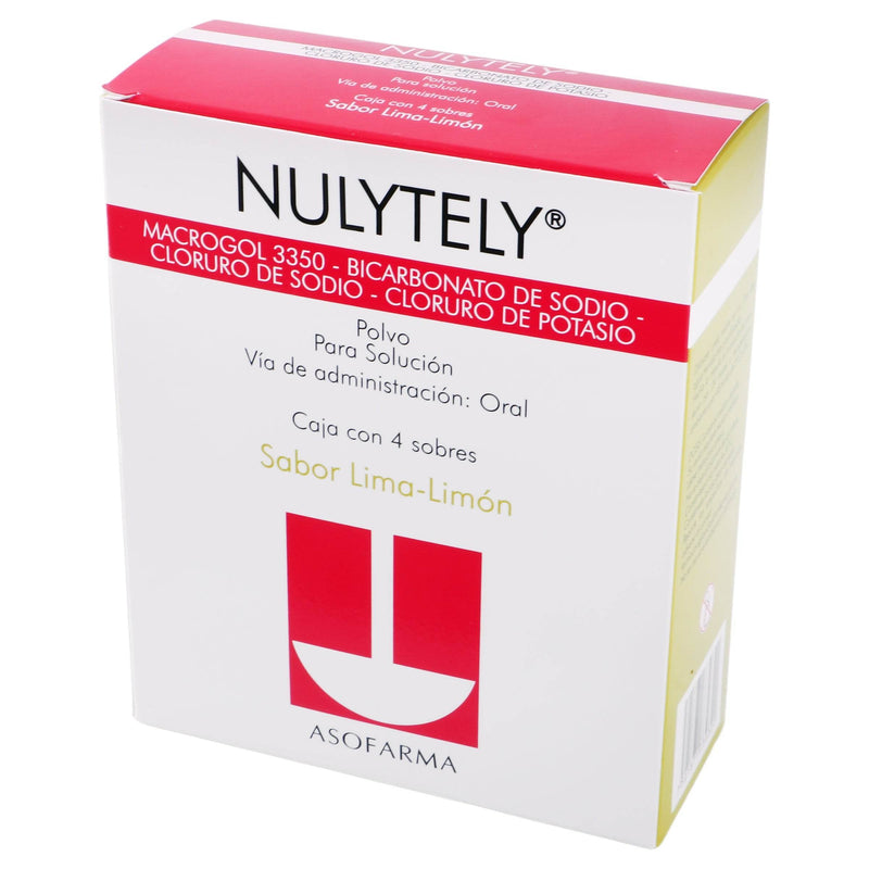 Nulytely Sobre 110.1G Con 4 Lima-Limon (Macrogol/Sodio/Potasio) - WeCare Pharma