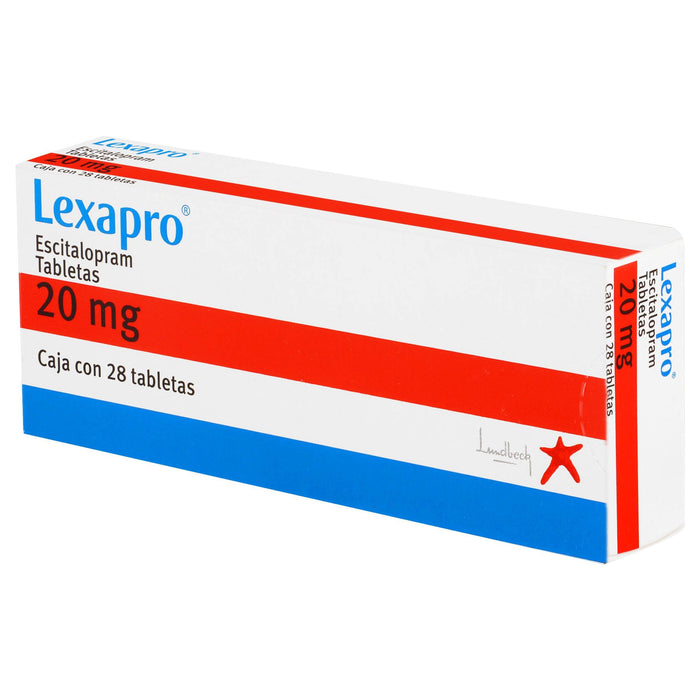Lexapro 20Mg Con 28 Tabletas (Escitalopram) - WeCare Pharma