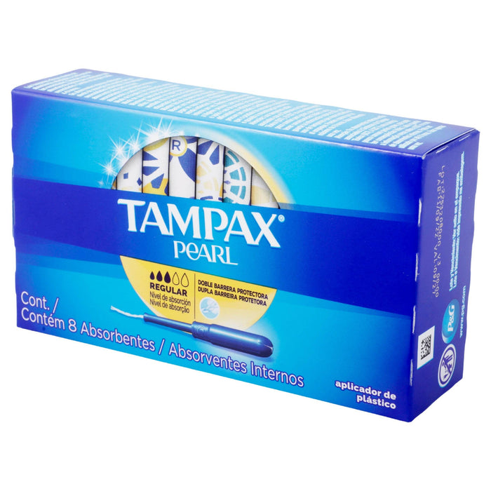Tampones Tampax Pearl Regular Con 8 - WeCare Pharma