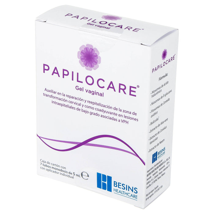 Papilocare Gel Vaginal Con 7 Tubos Monodosis - WeCare Pharma