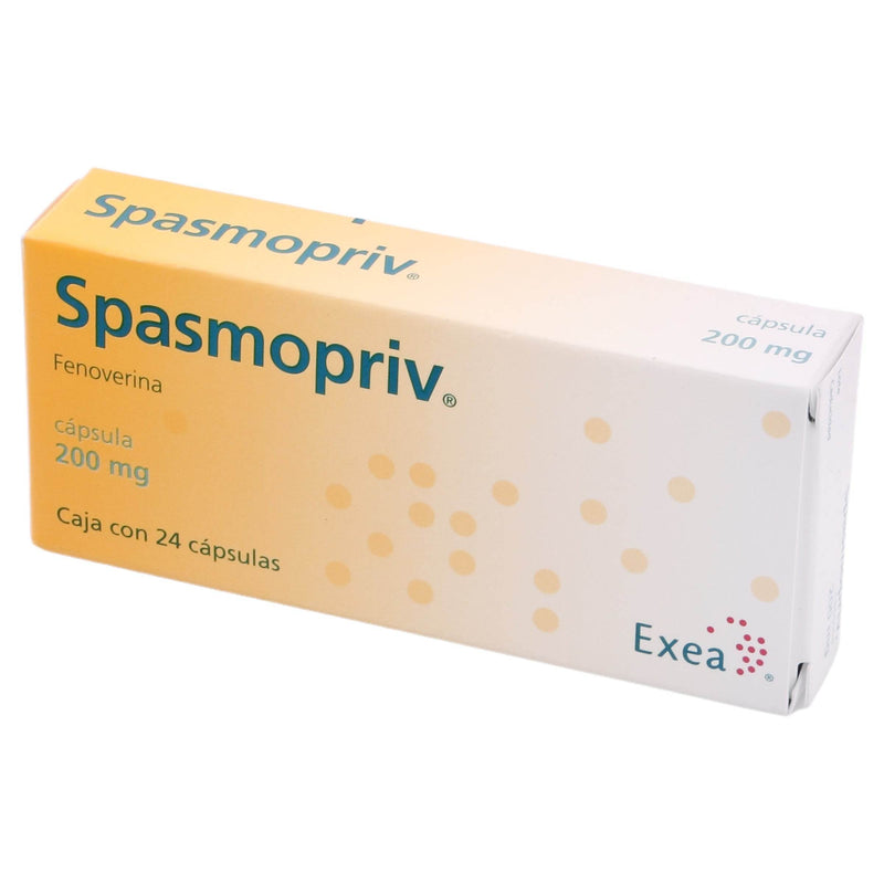 Spasmopriv 200Mg Con 24 Capsulas (Fenoverina) - WeCare Pharma