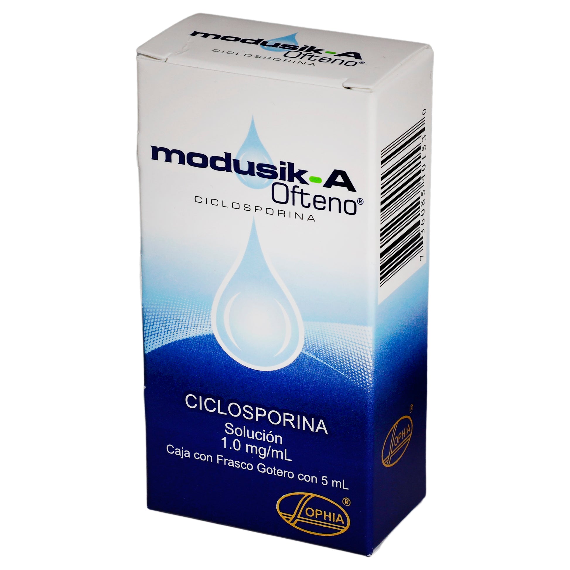 Modusik-A Ofteno Gotas 1Mg/Ml 5Ml (Ciclosporina) 3 - 736085401530