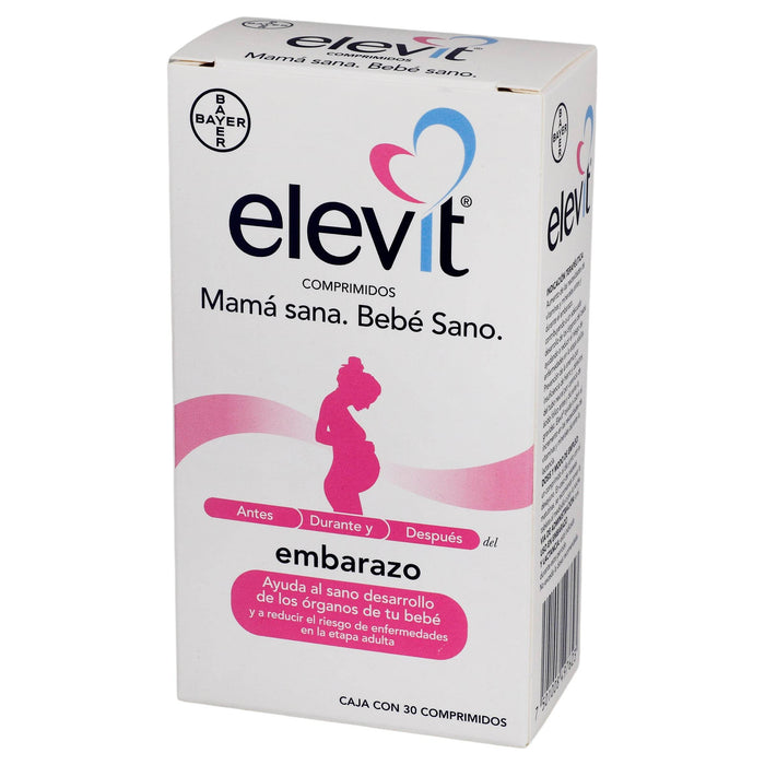 Elevit Con 30 Comprimidos (Multivitaminico) - WeCare Pharma