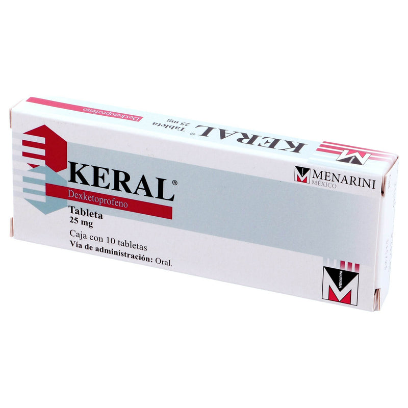 Keral 25Mg Con 10 Tabletas (Dexketoprofeno) - WeCare Pharma