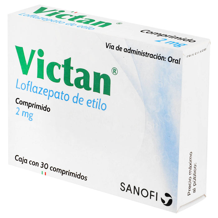 Victan (Loflazepato De Etilo) Comp 2Mg Con 30 - WeCare Pharma
