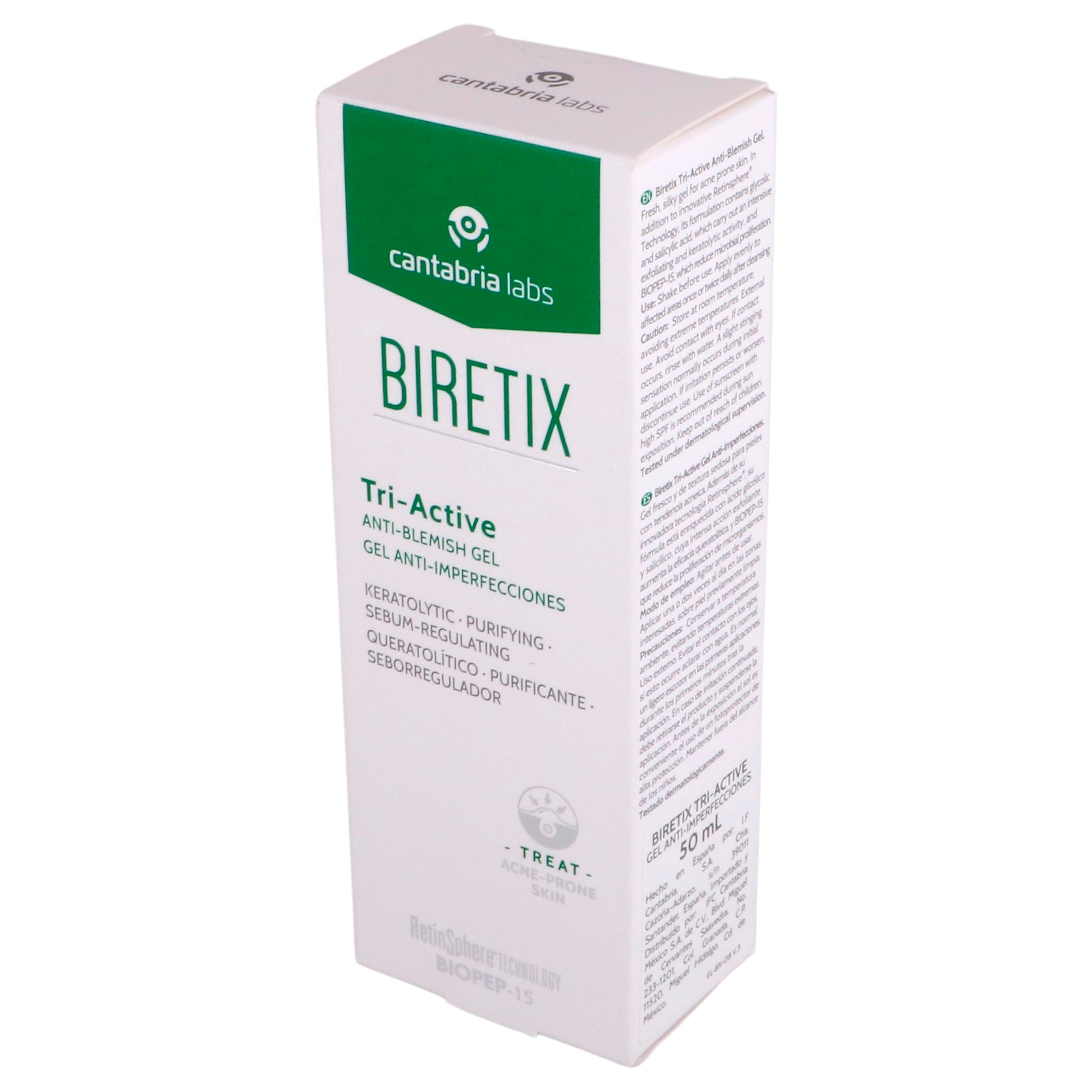 Cantabria Biretix Triactive Gel 50Ml 4 - 8470001908285