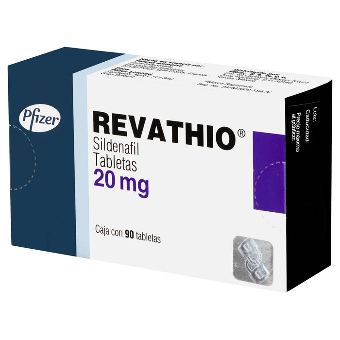 Revathio 20Mg Con 90 Tabletas (Sildenafil) — WeCare Pharma