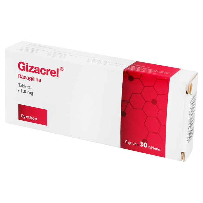 Gizacrel 1Mg Con 30 Tabletas (Rasagilina) - WeCare Pharma