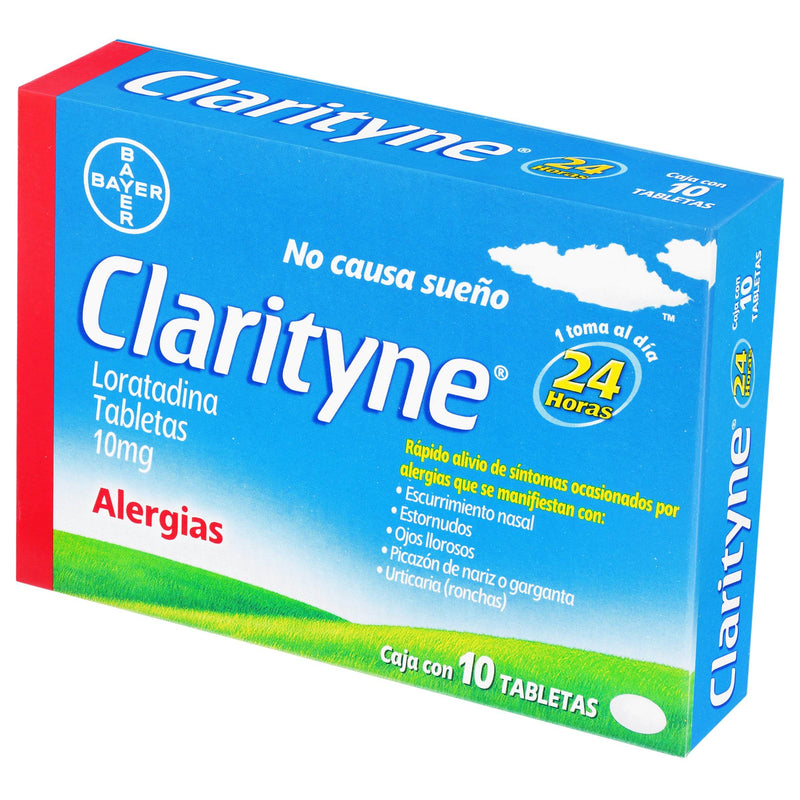 Clarityne 10Mg Con 10 Tabletas (Loratadina) - WeCare Pharma