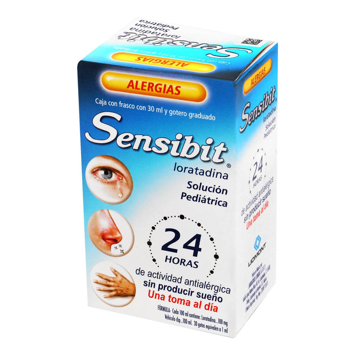 Sensibit Ped Solución 1% 30Ml (Loratadina) - WeCare Pharma