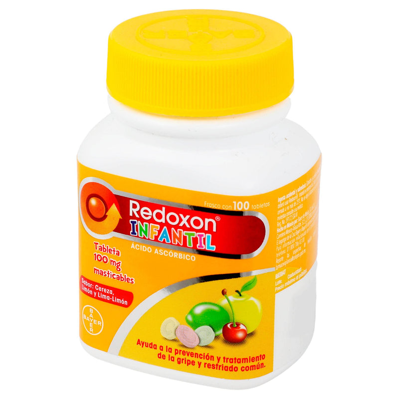 Redoxon Inf Mast 100Mg Con 100 Tabletas (Acido Ascorbico) - WeCare Pharma