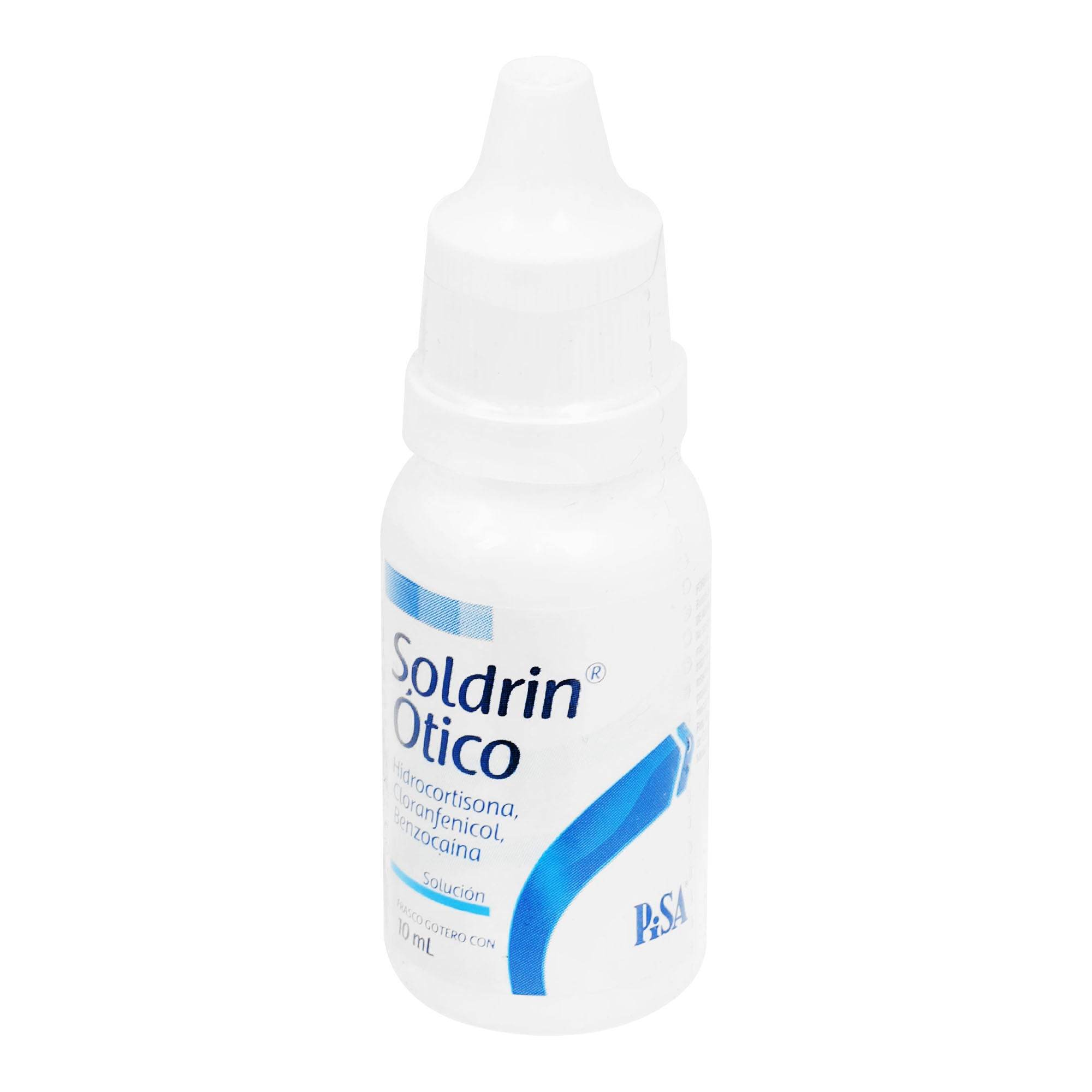 Soldrin Otico Gotas 10Ml (Hidrocortisona/Cloranfenicol/Benzocaina ...