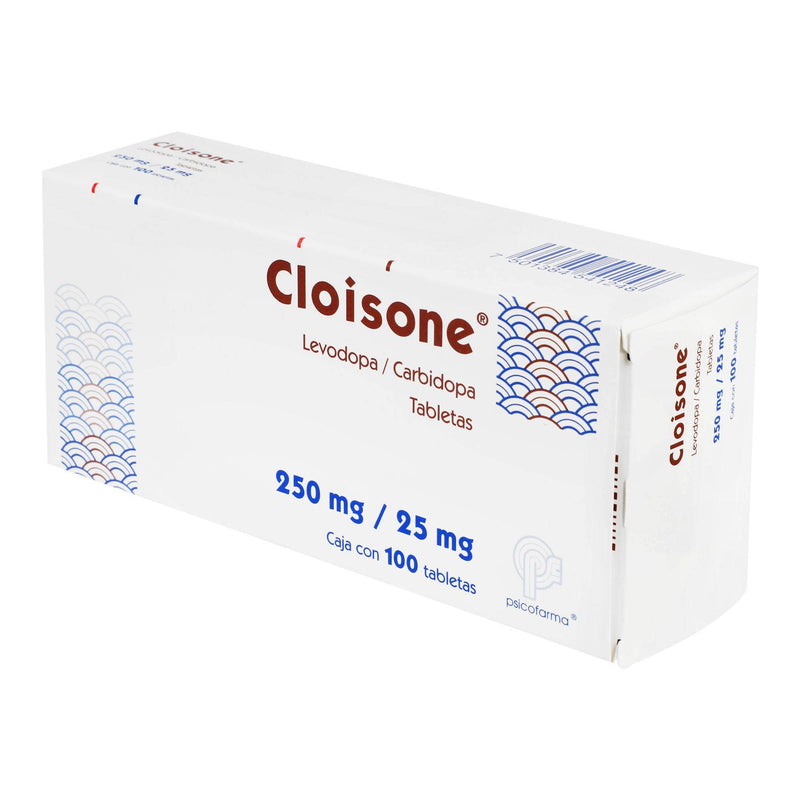 Cloisone 250Mg/25Mg Con 100 Tabletas (Levodopa/Carbidopa) - WeCare Pharma