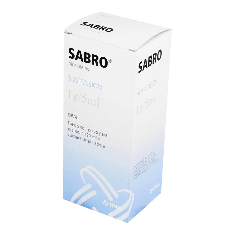 Sabro Suspensión 1G/5Ml 120Ml (Aloglutamol) - WeCare Pharma